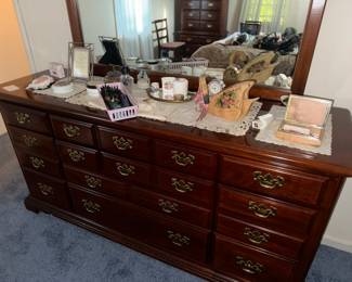 American Drew Dresser and bedroom set
