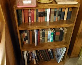 Book case and more Books a few sold to Family (#391)