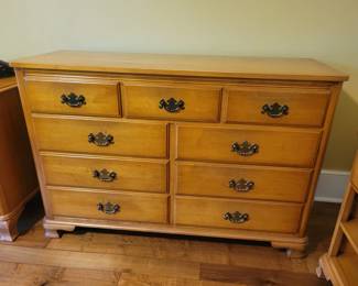 Tawny Finish Dresser Winooski Valley Maple 54w x 20d x 35.5t 