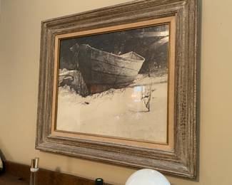 Wood Framed Print $ 70.00