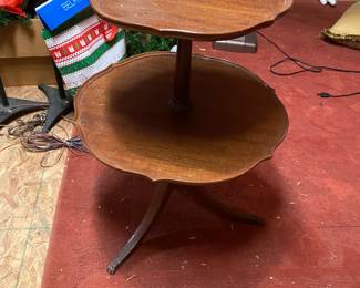 Antique 2 Level Table $ 48.00