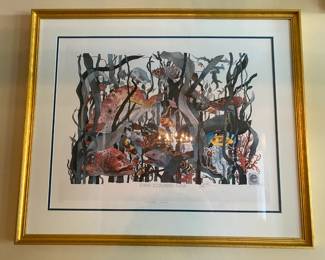 Etienne "Underwater Odyssey" Signed Print $ 98.00