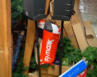 Kenwood Optimus Surround Sound Speakers (5 w subwoofer and 2 stands) $ 100.00