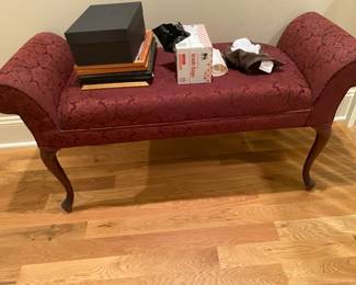 Upholstered Bench $ 90.00