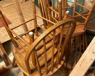 Spindle Chairs $ 34.00 each - 9 available  
