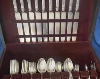 RARE set of VERSAILLES sterling by Gorham circa 1900!!!  Belonged to great grandmother.