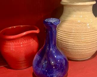 Pottery in delightful colors