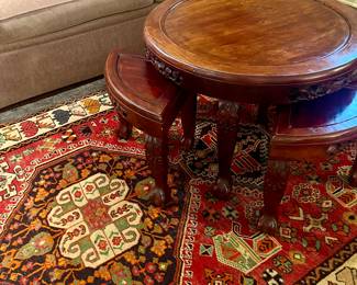 Antique Chinese ceremonial tea table 