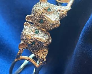 Leopard cuff 