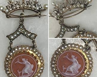 Georgian cameo brooch…England 