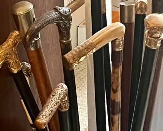 Antique canes!