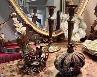 Collection of old crowns