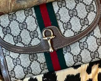 1980s large Gucci wallet in mint condition 