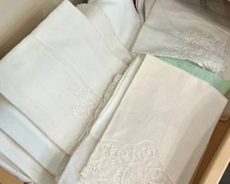 Antique linens 