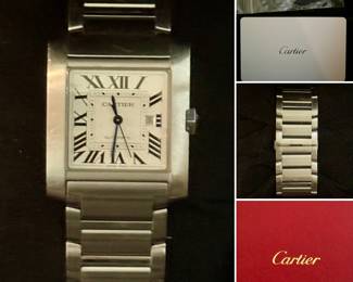 Box, papers and original receipts.