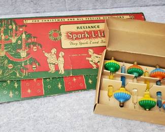 Vintage Noma and Reliance Bubble Light Bulbs