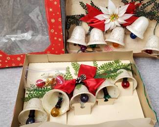 Vintage Ringalite Light Up Christmas Bells