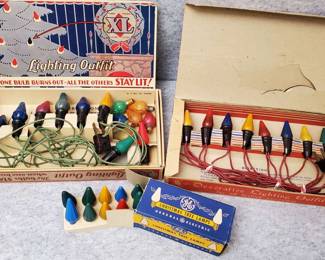 Vintage Christmas Lights and C6 Bulbs