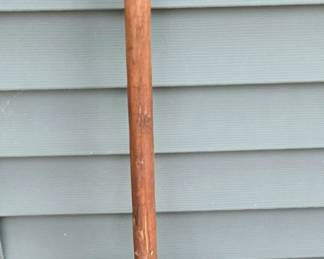 Antique wooden shovel