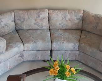 Angled sofa