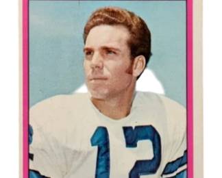 1972 Topps 200 Roger Staubach HOF