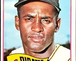 1965 Topps 160 Roberto Clemente HOF