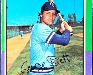 1975 Topps 228 George Brett HOF