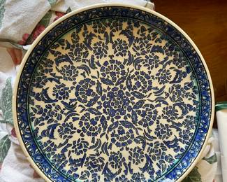 Ceramic Turkish Dinner Plates (Dessert plates and platters also available) - Marked Down!