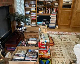 CDs Movies Books - 50% off