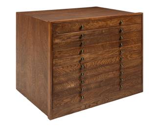 Wooden Horizontal Filing Cabinet