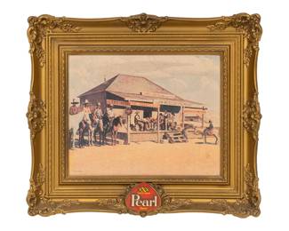 Langtry Saloon Advertisement