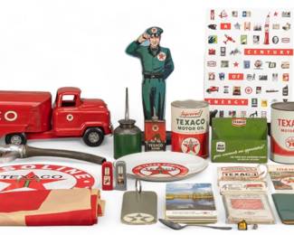 Collection of Texaco Gas Items