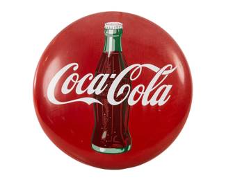 Porcelain CocaCola Sign