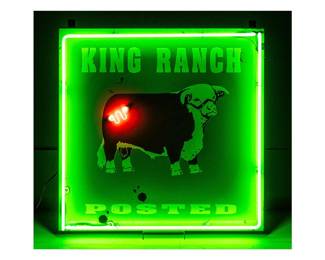 King Ranch Neon sign