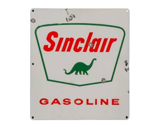 Porcelain Sinclair Gas Pump Sign