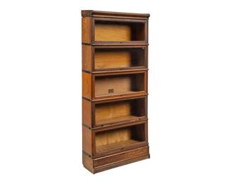 Globe Wernicke Co. Stacking Bookcase 5 levels