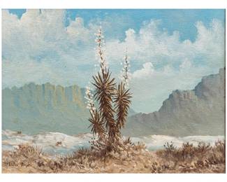 Lester Hughes, Desert Yucca