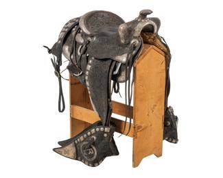 1947 Doc Williams Parade Saddle and Accessories