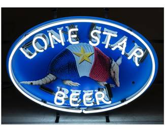Lone Star Beer Neon Sign