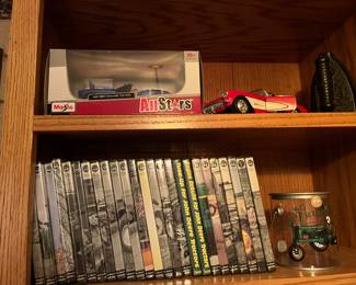 Collection of John Deere DVDs, including many John Deere Day movies.