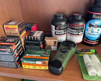 Hundreds of hunting supplies/accessories to be sold.