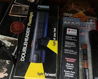 Hundreds of hunting supplies/accessories to be sold.