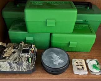 Hundreds of hunting supplies/accessories to be sold.