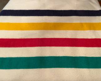Hudson’s Bay Point wool blanket.