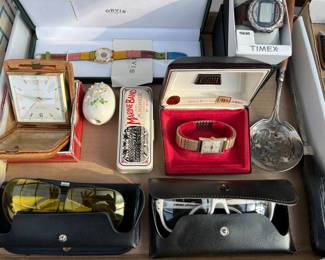 Quality watches, sunglasses, and many other smalls.