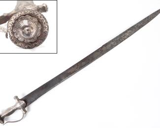 Lot 48 Indian Firangi or Dhup Tulwar Sword