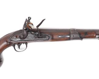 Lot 109 US Model 1819 Simeon North Flintlock Pistol