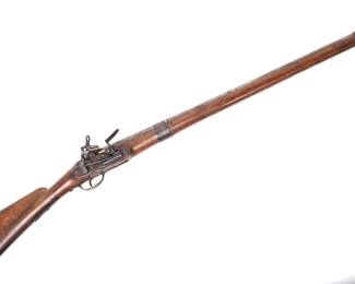 Lot 122 Spanish Military Miquelet Flintlock Rifle, 18th c.