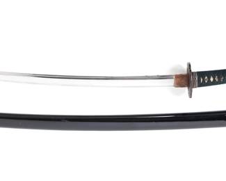 Lot 63 Japanese Koto Period Katana, Signed