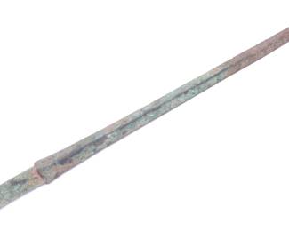 Lot 104 Bronze Luristan Spear, Circa 1000 BCE